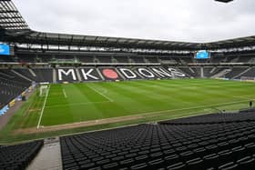 MK Dons will play at Stadium MK for the first time since April. Pic: Getty