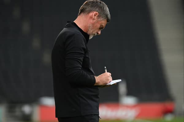 Graham Alexander said a striker is high on his wish list before the season kicks off in less than two weeks. Pic: Jane Russell