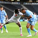MK Dons took on Championship side Coventry City on Tuesday night and will take on League One opposition in the form of Northampton Town on Saturday. Pic: Jane Russell