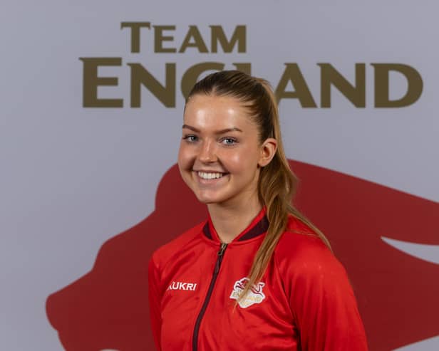 Darcie Everitt has been selected to represent Team England ( Netball ) in the 2023 Commonwealth Games in Trinidad and Tobago. Photo by Sam Mellish / Team England