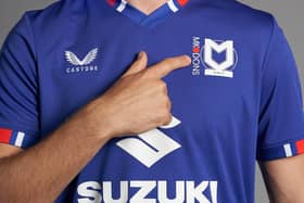 The new MK Dons third kit. Pic: MK Dons