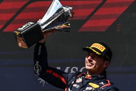 Max Verstappen’s march to a third world title continued at Spa-Francorchamps. Pic: Getty