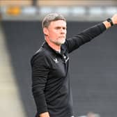 Graham Alexander wants more strength in depth but said it is unlikely anyone will sign before Saturday’s game with Wrexham. Pic: Jane Russell