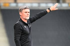 Graham Alexander wants more strength in depth but said it is unlikely anyone will sign before Saturday’s game with Wrexham. Pic: Jane Russell