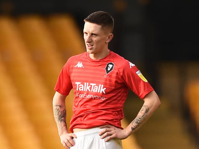 Ash Hunter played under Graham Alexander at Salford City. Pic: Getty