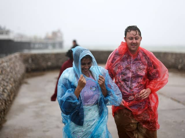 Storm Antoni has caused high winds and rain across the UK this weekend