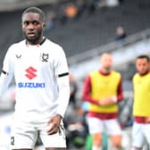 Brooklyn Ilunga bounced back from his early substitution against Northampton Town a couple of weeks ago with an excellent show against Wycombe. Pic: Jane Russell