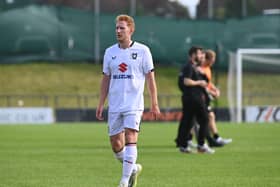 Dean Lewington is still a few weeks away from making a return to training for MK Dons. Pic: Jane Russell