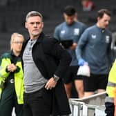 Graham Alexander said no-one has been too shocked behind the scenes about MK Dons’ strong start to the season. Pic: Jane Russell