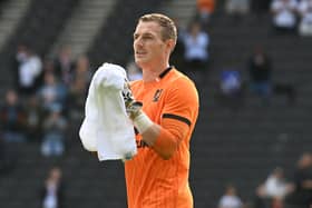 Craig MacGillivray was coy on getting too carried away with Dons getting to top of the league after just two games. Pic: Jane Russell