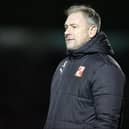 Crawley town manager Scott Lindsey and MK Dons boss Graham Alexander are long-term friends. Pic: Getty