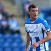 Alex Gilbey began his career at Colchester United but wants to leave his old stomping ground with three points for MK Dons on Saturday. Pic: Getty