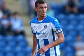 Alex Gilbey began his career at Colchester United but wants to leave his old stomping ground with three points for MK Dons on Saturday. Pic: Getty