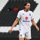 MJ Williams picked up a knock against Crawley Town last week. Pic: Jane Russell