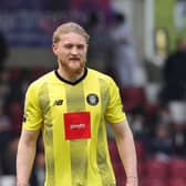 Harrogate Town striker Luke Armstrong has been attracting interest from fellow League Two sides, including MK Dons. Pic: Getty