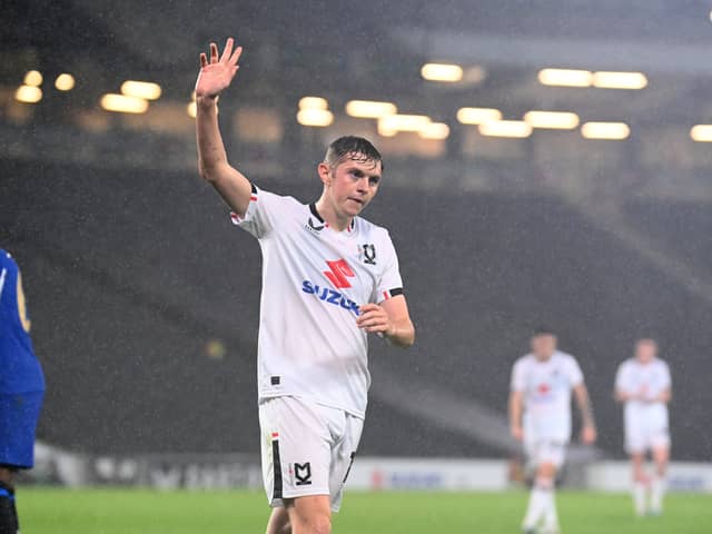 Max Dean has given his coaches something to consider after he bagged a brace against Chelsea on Tuesday night. Pic: Jane Russell