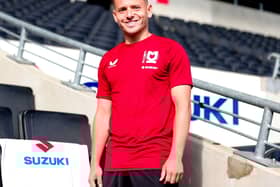 Jack Payne has joined MK Dons on loan from Charlton Athletic. Pic: MK Dons