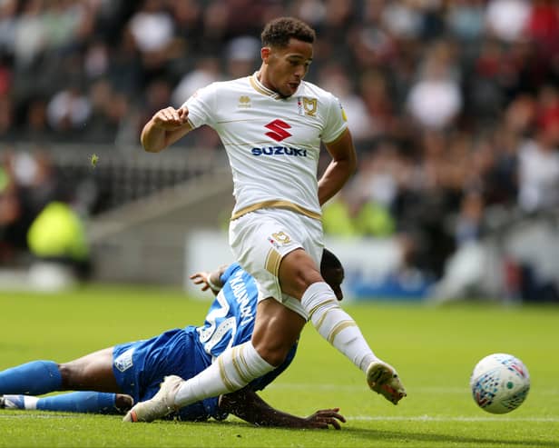 Sam Nombe left MK Dons in 2020