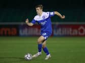 Joe Tomlinson in action for Eastleigh