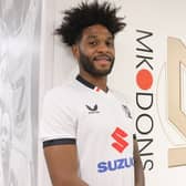 Ellis Harrison was a late signing for MK Dons on transfer deadline day