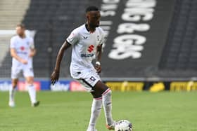Mo Eisa came off the bench in the 1-1 draw with Notts County