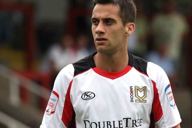 Sam Baldock was the first graduate of the MK Dons academy to make it to the first-team. Pic: Getty