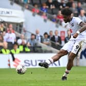 Ellis Harrison could make his first start for MK Dons this evening against Oxford United