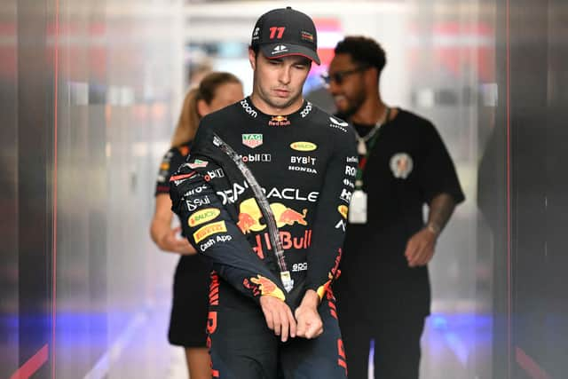 Sergio Perez had an eventful weekend in Singapore