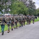 Eastern Front Living History Group’s battle re-enactments at the popular 1940s festival.