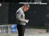 Graham Alexander said he must take some responsibility for Dons’ defeat to Stockport County last week after changing his training plans.
