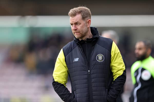 Harrogate Town boss Simon Weaver