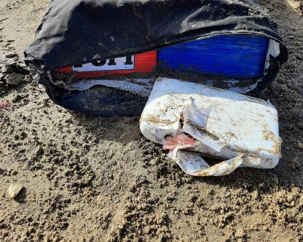 One package was found on the Isle of Wight (Image: National Crime Agency)