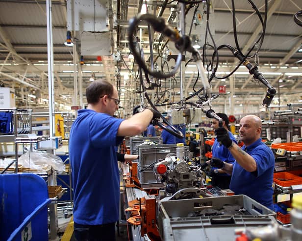 The UK's economy has grown by 0.2% in August, with car manufacturing leading the economic boost over the past three months. (Credit: Getty Images)