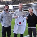 Mike Williamson with Ian Watson and Chris Bell