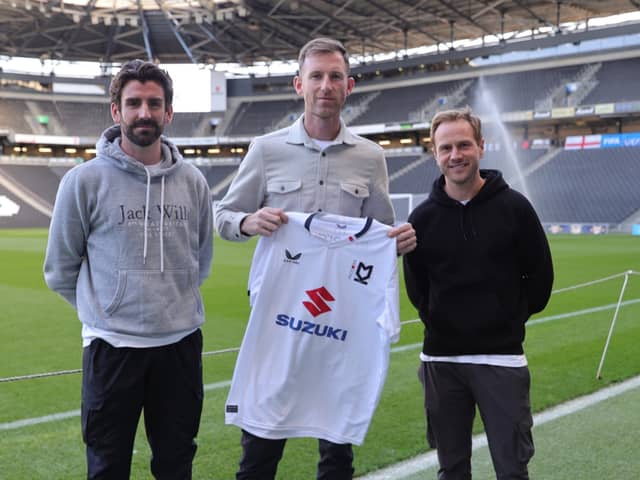 Mike Williamson with Ian Watson and Chris Bell