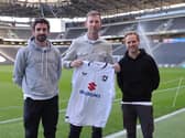 Mike Williamson with Ian Watson and Chris Bell