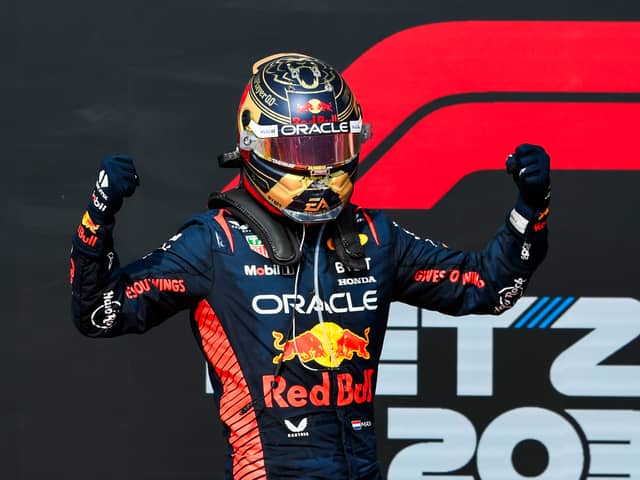 Max Verstappen won his 50th GP on Sunday