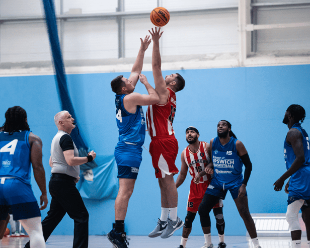 MK Breakers in action against Ipswich