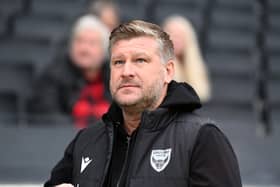 Former MK Dons manager Karl Robinson