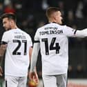 Joe Tomlinson scored his first MK Dons goal against Bradford on Tuesday night