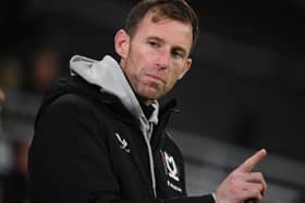 MK Dons head coach Mike Williamson