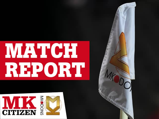 MK Dons match report