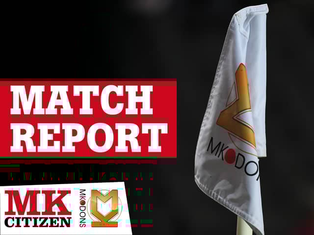 MK Dons match report