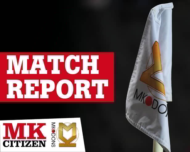 MK Dons match report