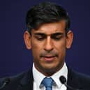 Rishi Sunak said allegations of a Tory MP committing multiple rapes are “very serious” and anyone with evidence should “talk to police”. (Photo: POOL/AFP via Getty Images) 