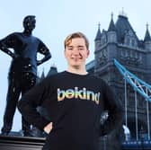 Sebbie Hall, who has been named the UK's kindest person

