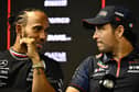 Lewis Hamilton and Sergio Perez will do battle for second place in the standings