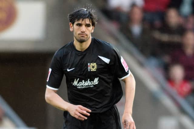 Miguel Llera made 38 appearances for MK Dons in 08/09