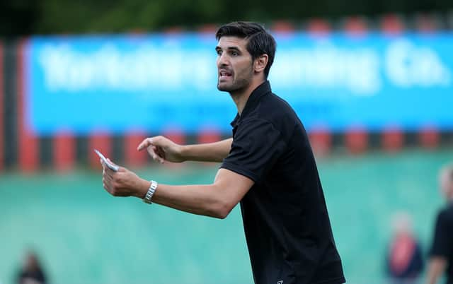 Miguel Llera is now a regular on the touchlines