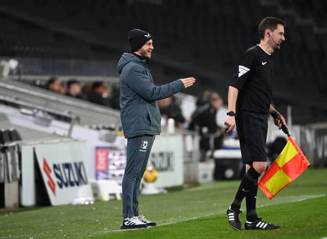 MK Dons assistant head coach Ian Watson